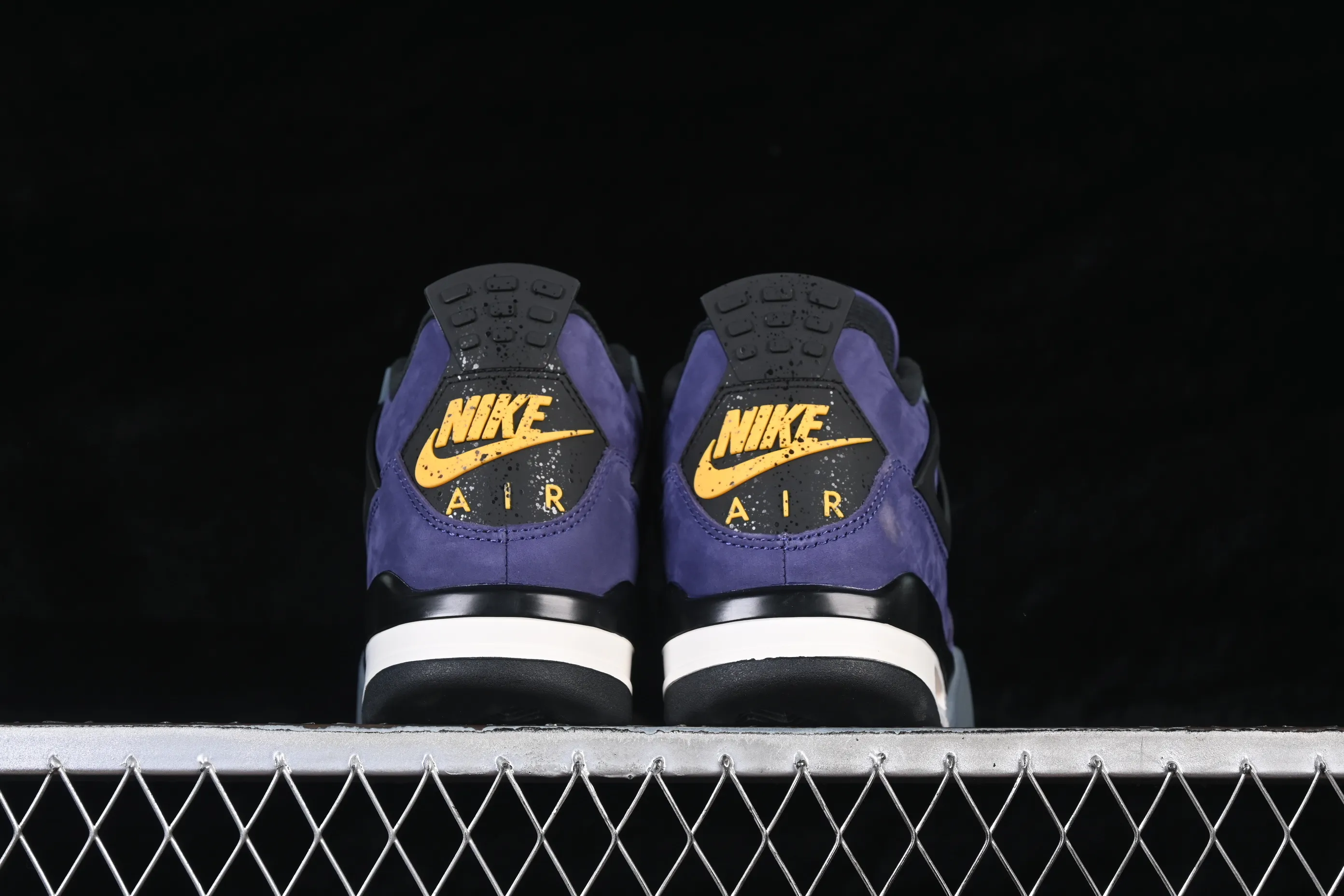 All categories Air Jordan Jordan series basketball shoes Air Jordan 4 TK version Air Jordan 4 Retro "Lakers" AJ4 Joe 4 Lakers Purple Gold FV5029-500